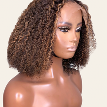Load image into Gallery viewer, Caramel kinky curly Wig